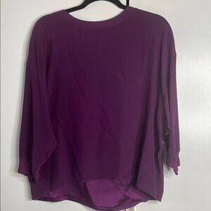 Vince Size S Indigo long sleeve blouse
